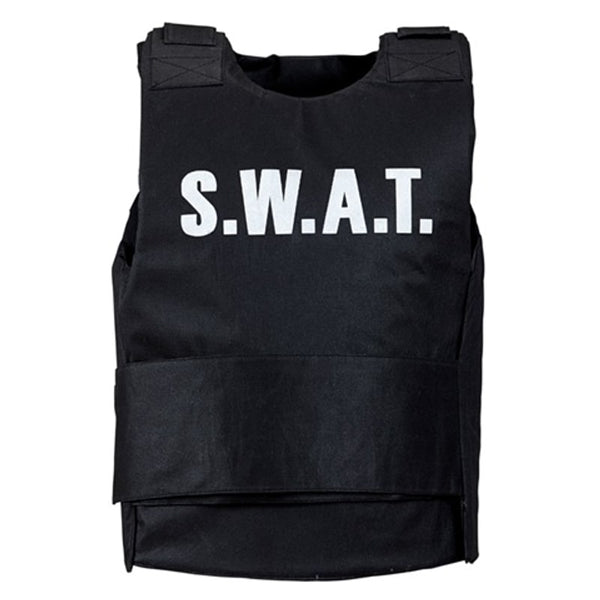 Gilet S.W.A.T. adulte, imitation pare-balles réglable