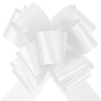 Grand nœud automatique blanc, 70 mm