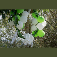 Grand nœud automatique blanc, 70 mm — vue 2
