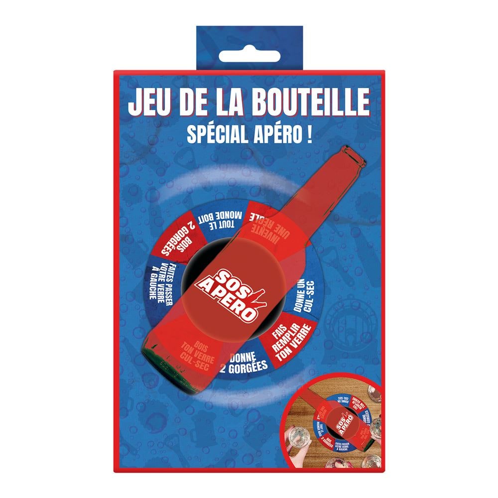 Jeu de la bouteille spécial apéro