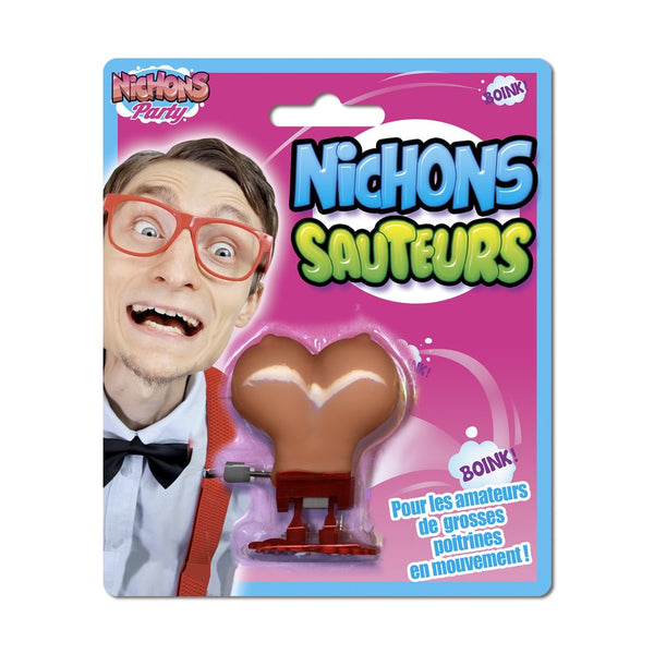 Jouet sauteur humoristique, 2 modèles