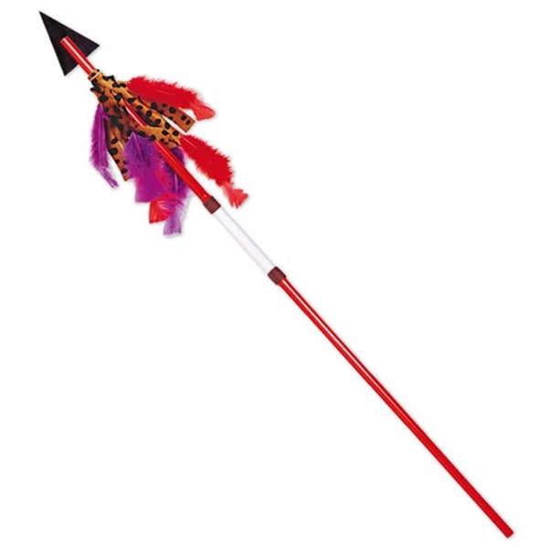 Lance indienne pliable à plume, 125 cm