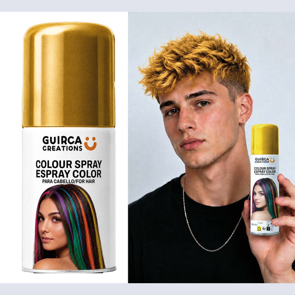 Laque colorante pour cheveux or