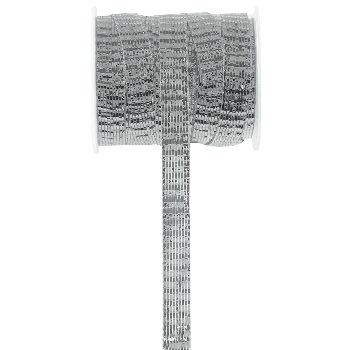 Lien brillant argent 10 mm, 5 m