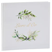 Livre d'or Feuillage vert