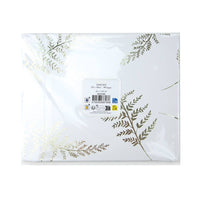 Livre d'or fougère blanc et or — vue 4