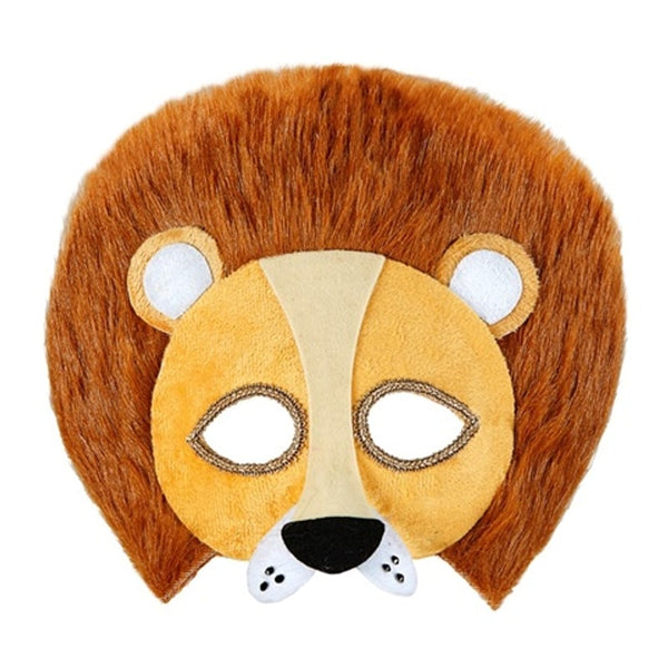 Loup en peluche lion