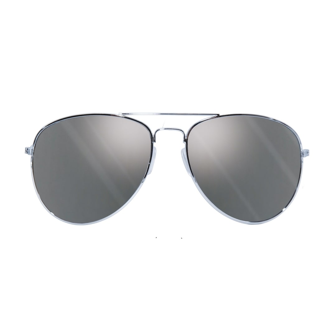 Lunettes aviateur miroir grises