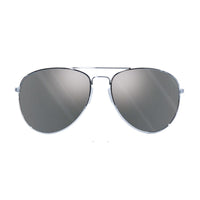 Lunettes aviateur miroir grises