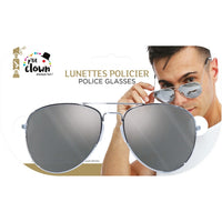 Lunettes aviateur miroir grises — vue 5