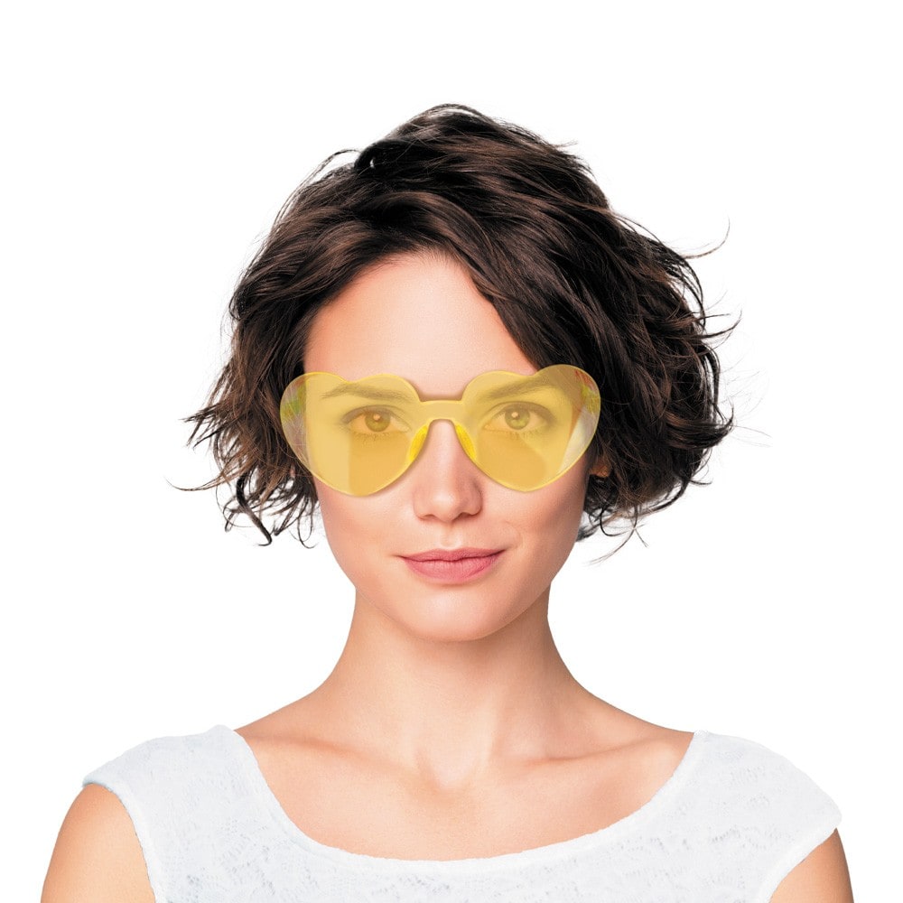 Lunettes festival cœur
