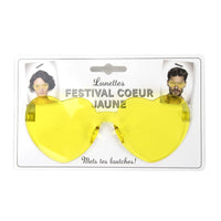 Lunettes festival cœur — vue 3