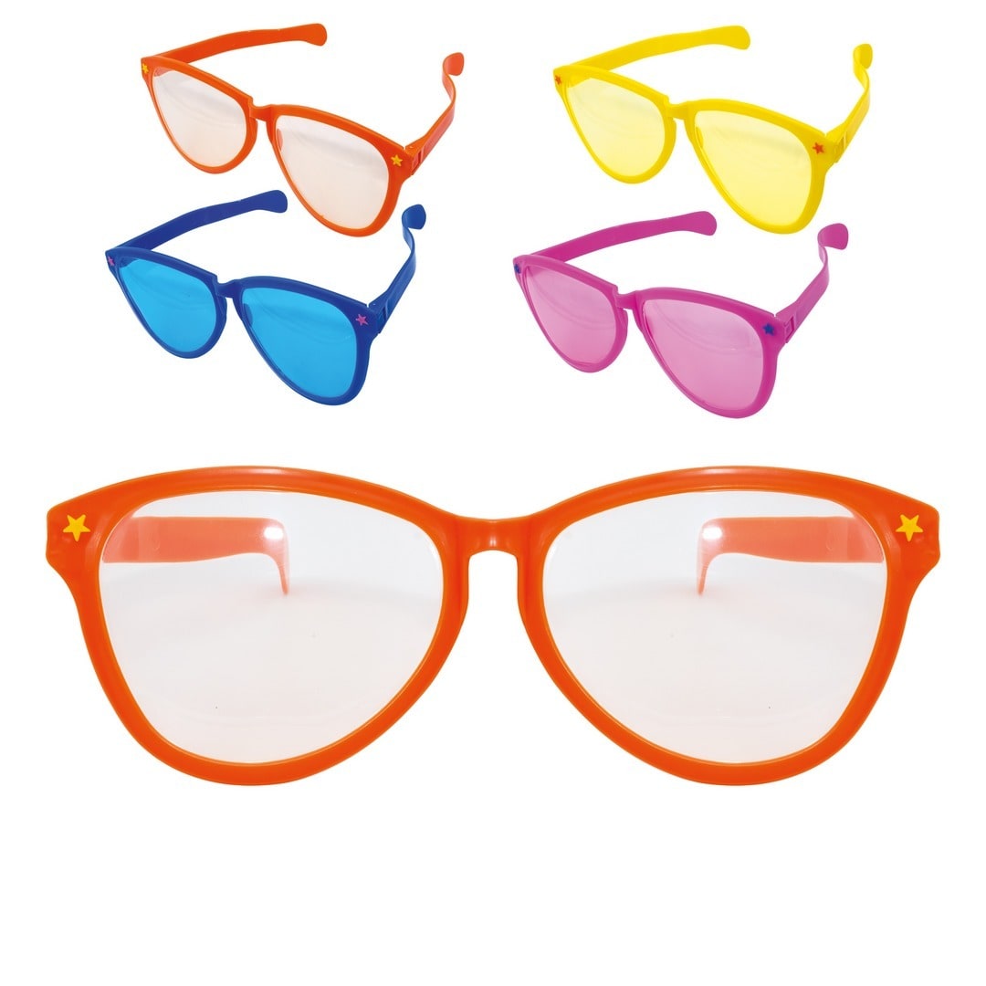 Lunettes géantes de clown