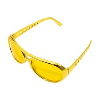 Lunettes de rockeur jaunes — vue 2