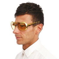 Lunettes de rockeur jaunes — vue 6