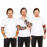 Manches faux tatouages, 42 cm
