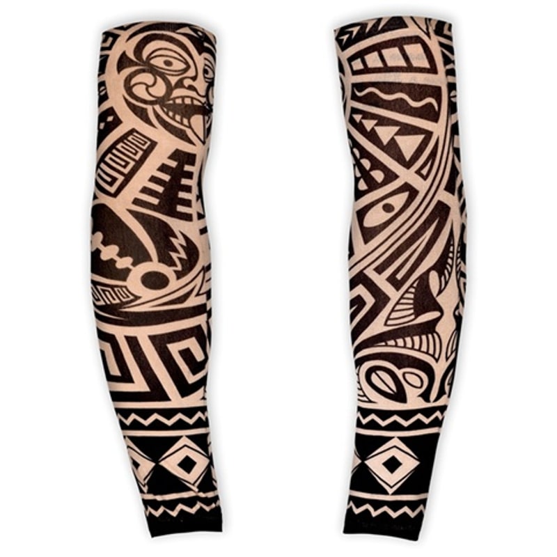 Manches tatouées tribales, la paire