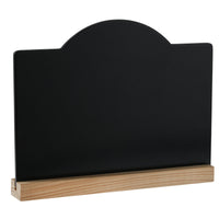 Marque-table ardoise sur socle, 20 x 15 cm