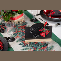 Marque-table ardoise sur socle, 20 x 15 cm — vue 2