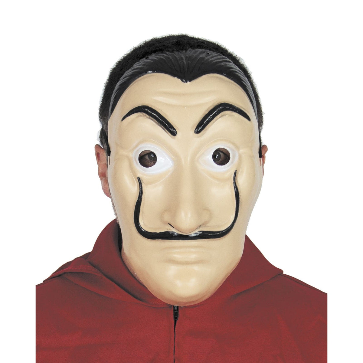 Masque de braqueur moustachu