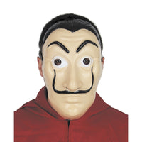 Masque de braqueur moustachu