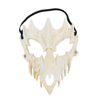 Masque crâne de squelette à crocs
