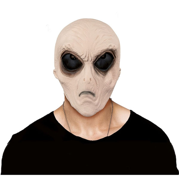 Masque latex d'extraterrestre