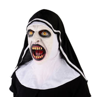 Masque latex de nonne démoniaque — vue 2