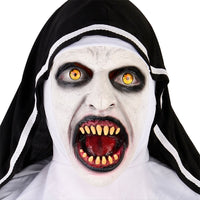 Masque latex de nonne démoniaque — vue 3