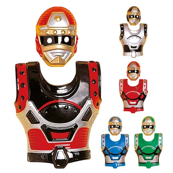 Masque et plastron de super-héros