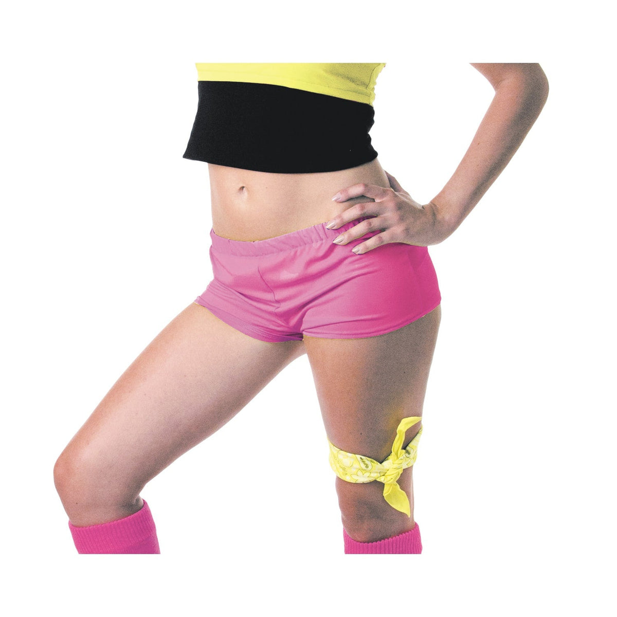 Mini short fluo rose