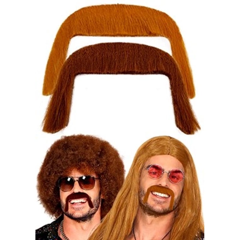 Moustache adhésive années 70