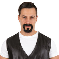 Moustache de biker, noire