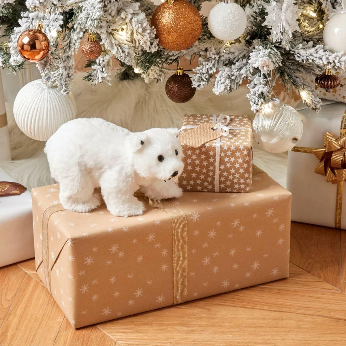 Ours blanc décoratif, 21 cm — vue 2