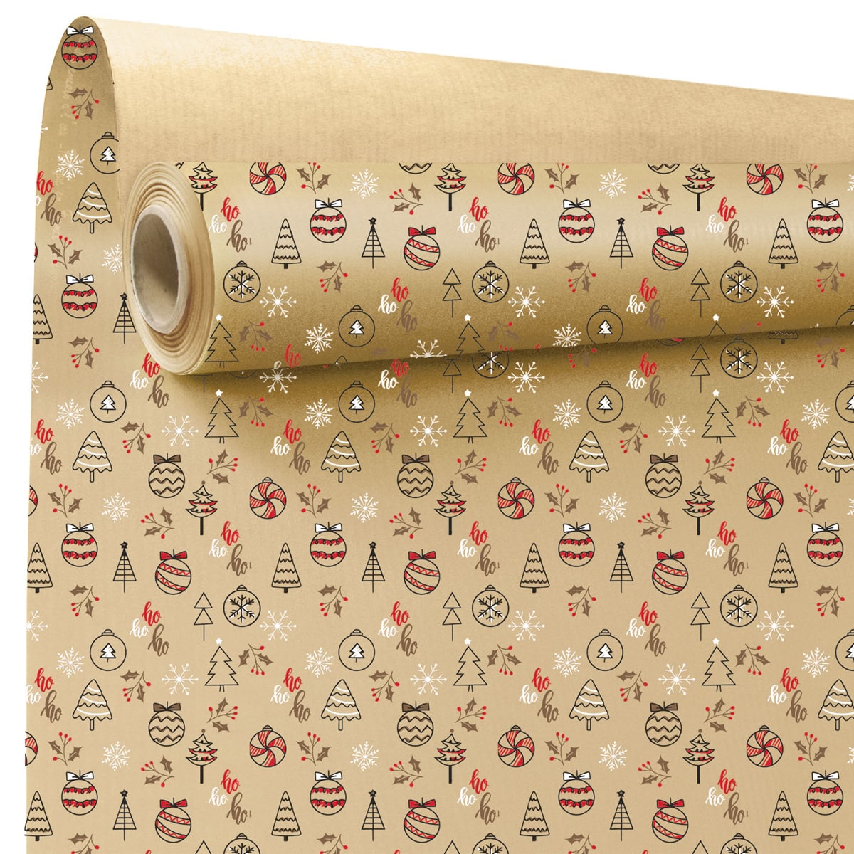 Papier cadeau 0,70 x 50 m, 2 motifs — vue 2
