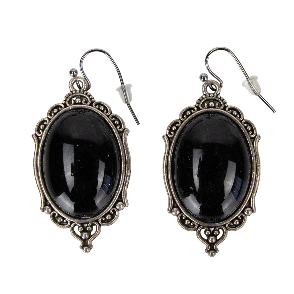 Parure gothique, collier et boucles d'oreilles — vue 3