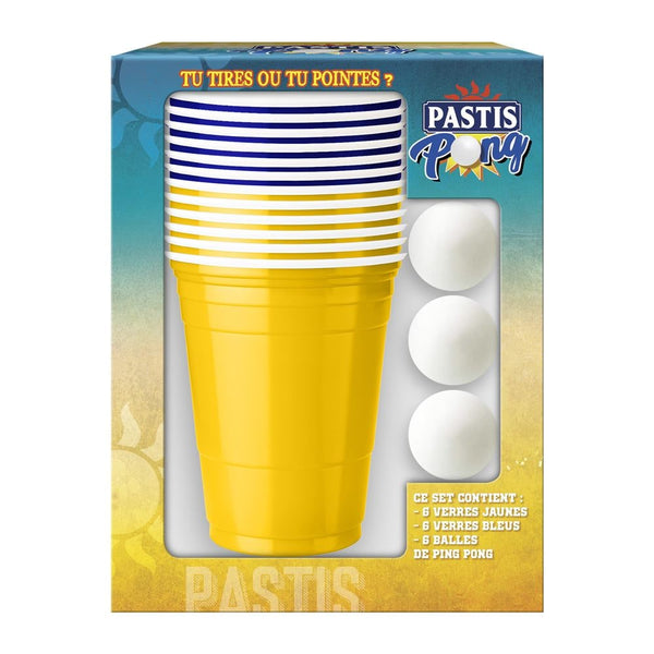 Pastis pong, jeu à boire