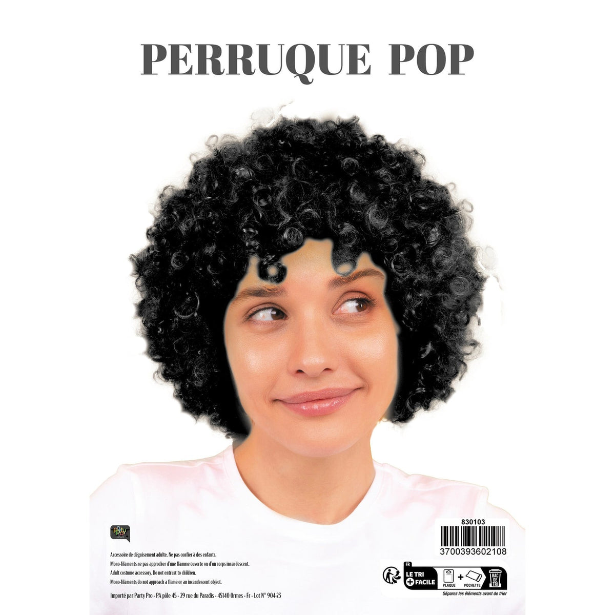 Perruque afro frisée — vue 4