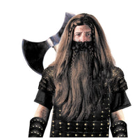 Perruque et barbe de Viking