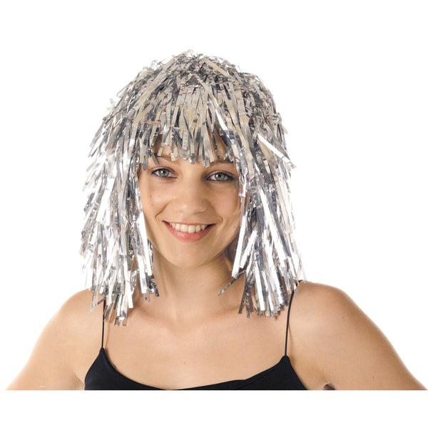 Perruque disco lamée