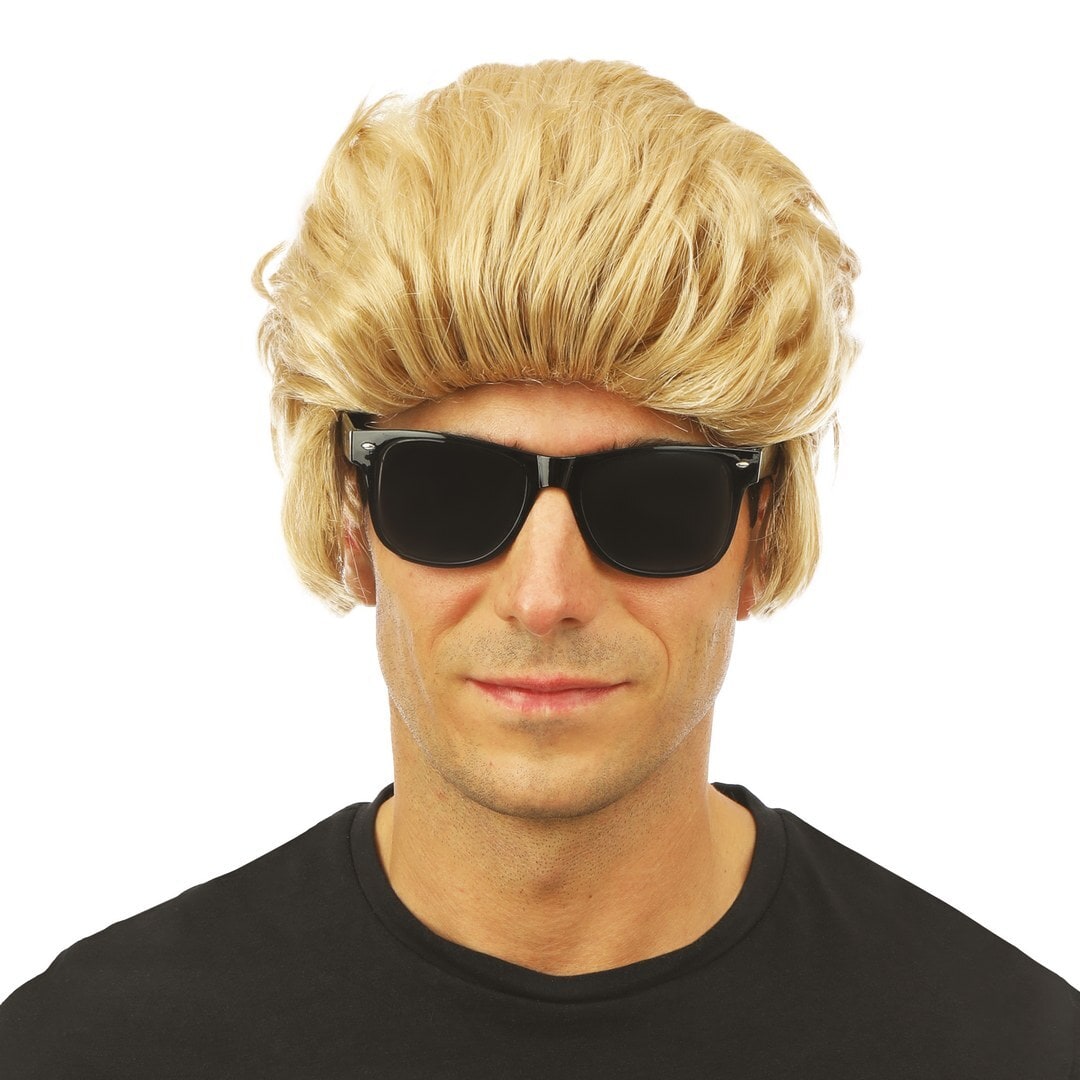 Perruque de rockeur, blonde