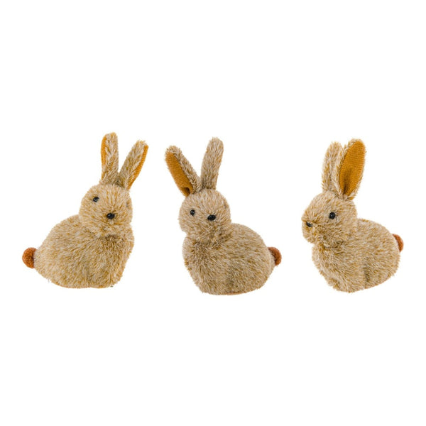 Petit lapin décoratif, 9 cm
