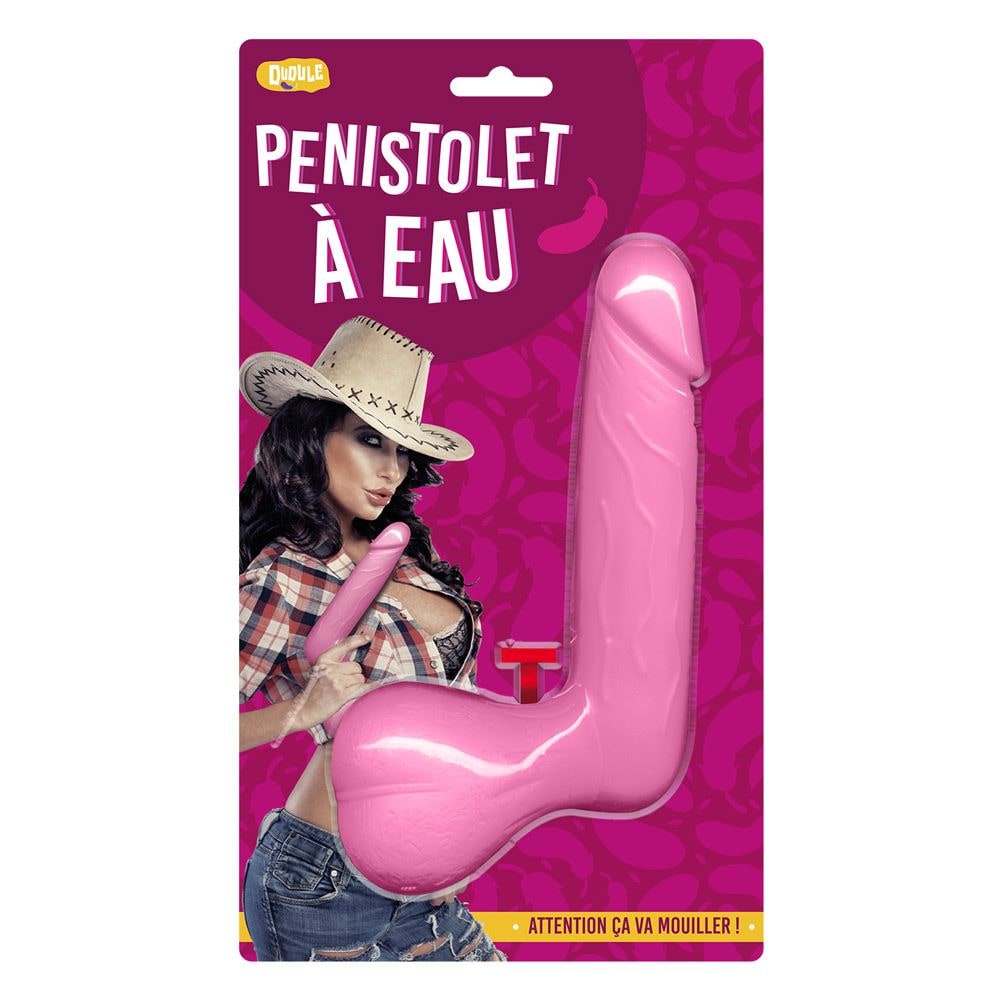 Pistolet à eau humoristique pour adultes