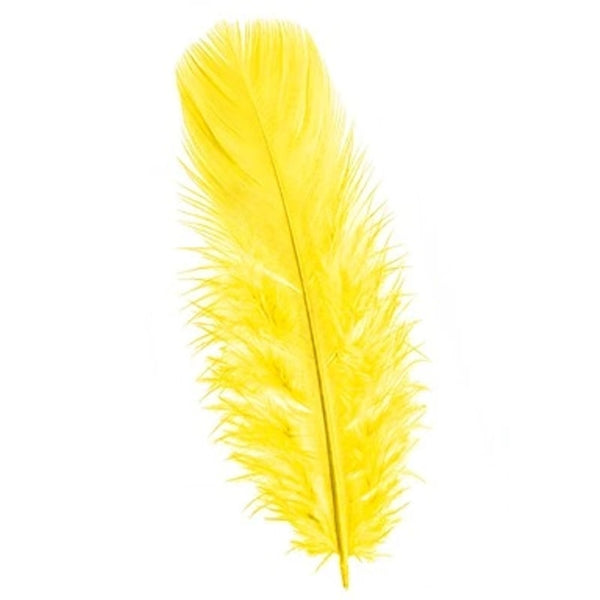 50 petites plumes de 10 cm, 5 couleurs