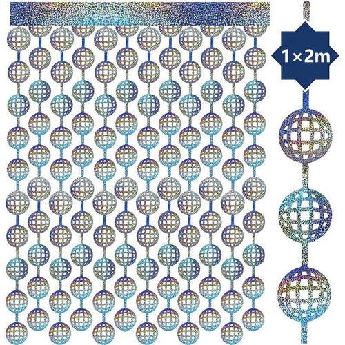 Rideau boule disco, 100 x 200 cm