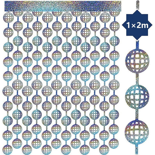 Rideau boule disco, 100 x 200 cm