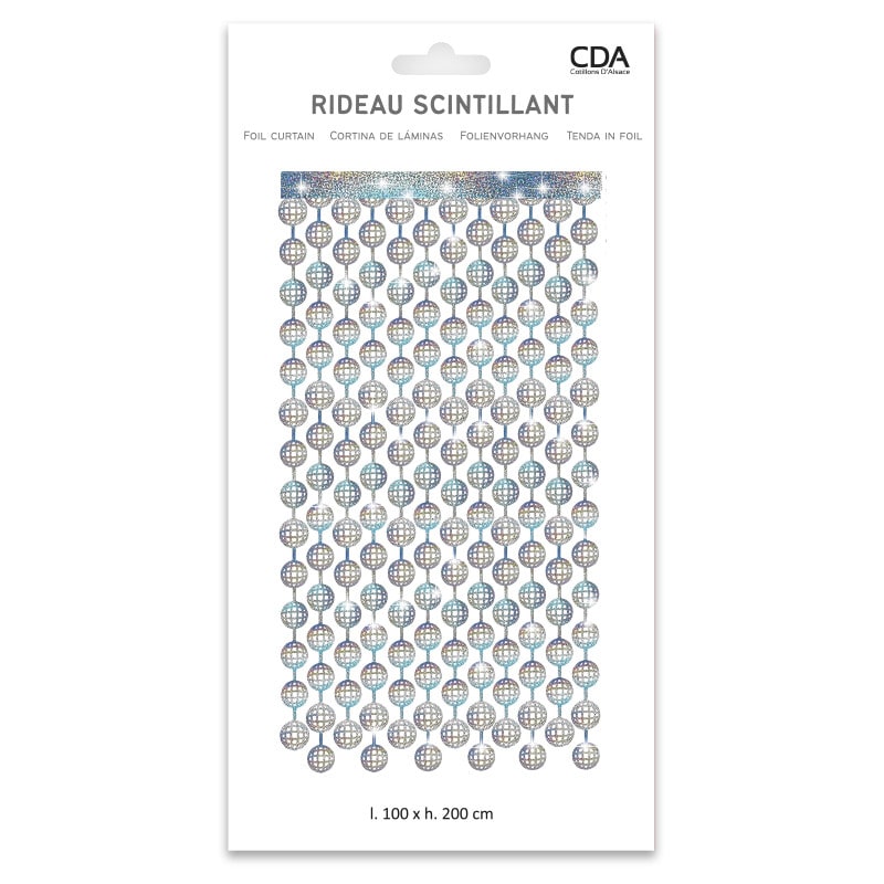 Rideau boule disco, 100 x 200 cm — vue 2