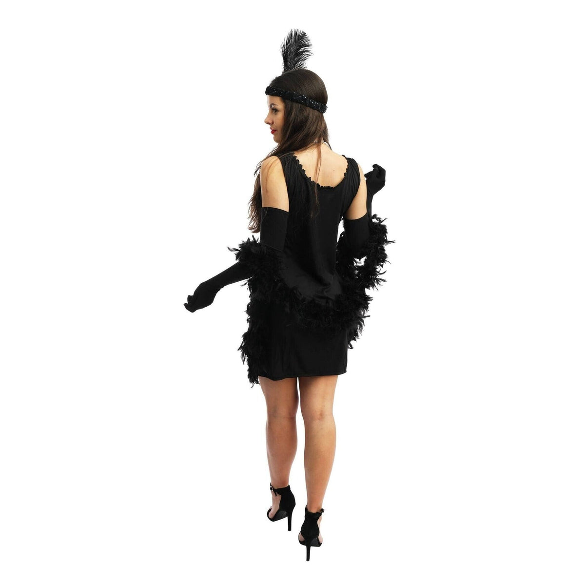 Robe charleston à franges, adulte — vue 4