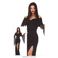 Robe gothique longue en dentelle, adulte — vue 2