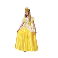 Robe de princesse jaune, fille